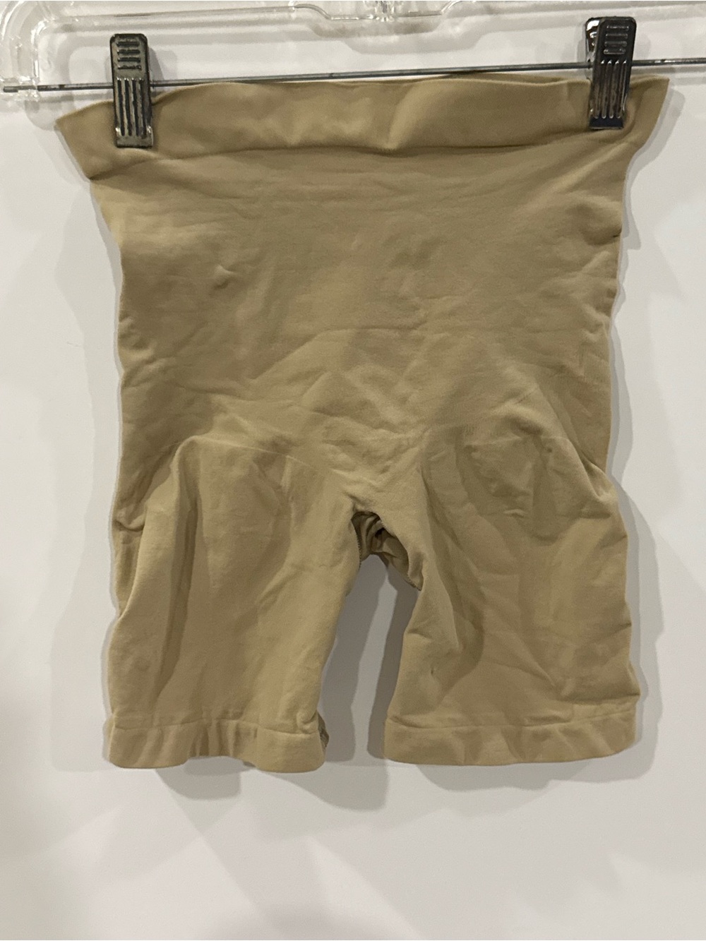 SKIMS Sculpting Mid-Thigh Shaper Shorts in Nude